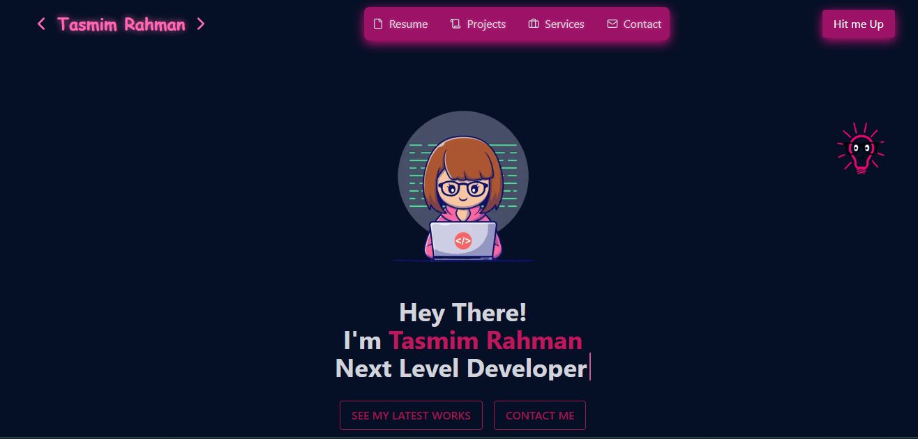 My Personal Portfolio Website